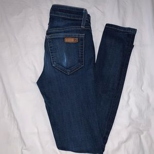 Women’s dark wash joes jeans